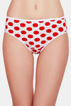 Rosaline Pure Cotton Full Coverage Slim Elastic Brief (Pack of 3)- Polkas n Dot Print — thumbnail 7